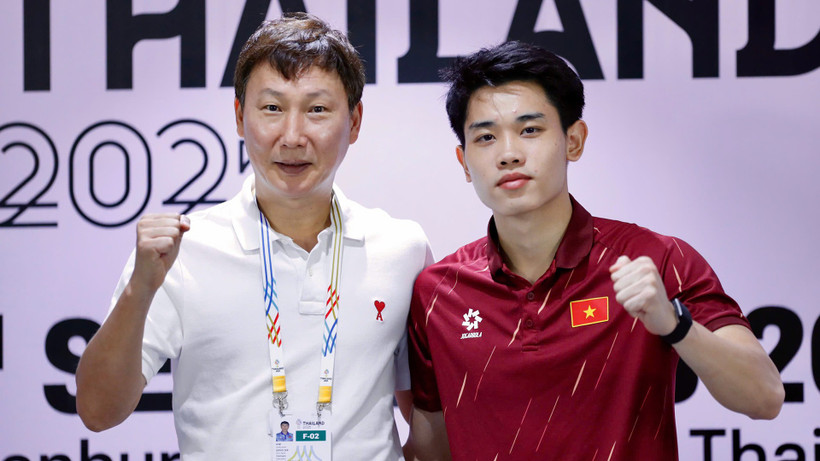 HLV Kim Sang Sik: U22 Việt Nam sẵn sàng đối đầu Philippines ở bán kết SEA Games 33