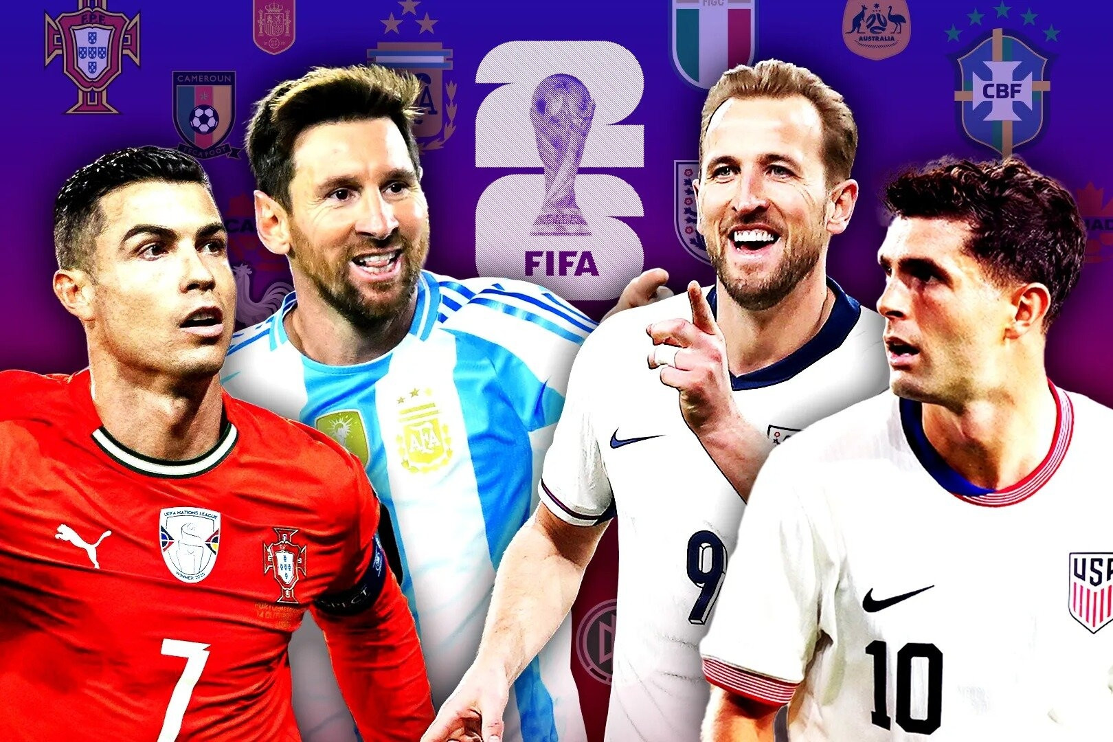 World Cup 2026, Haaland đụng độ sớm với Mbappe, Messi hẹn Ronaldo – Đại tiệc bóng đá được chờ đón